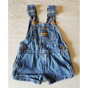 Vintage OshKosh B'Gosh Short Overalls 1980's-90's